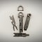 Titanium Multi Tool Keychain Pry Bar with Screwdriver and Bottle Opener