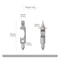 Titanium Multi Tool Bottle Opener Keychain With Pocket Screwdriver 0