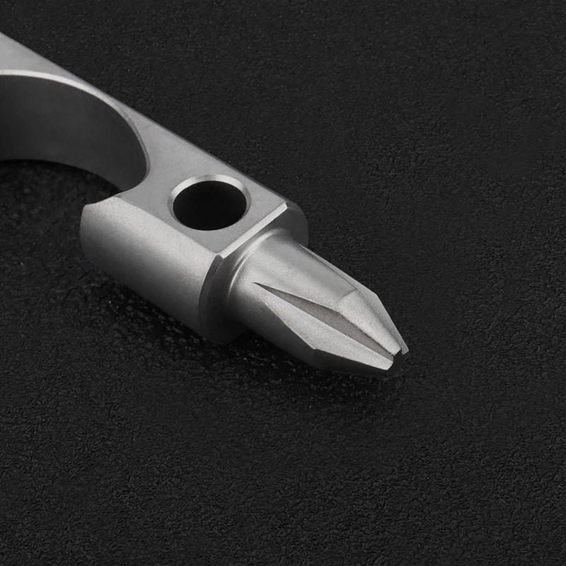 Titanium Multi Tool Bottle Opener Keychain With Pocket Screwdriver 2