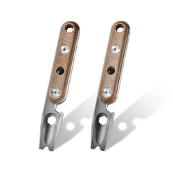 titanium pry bar multi tool with pocket bottle opener