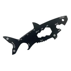 shark bottle opener wallet tool card