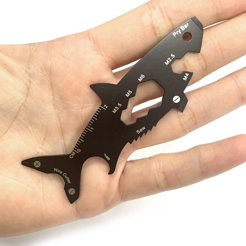 Shark Bottle Opener Wallet Tool Card 3