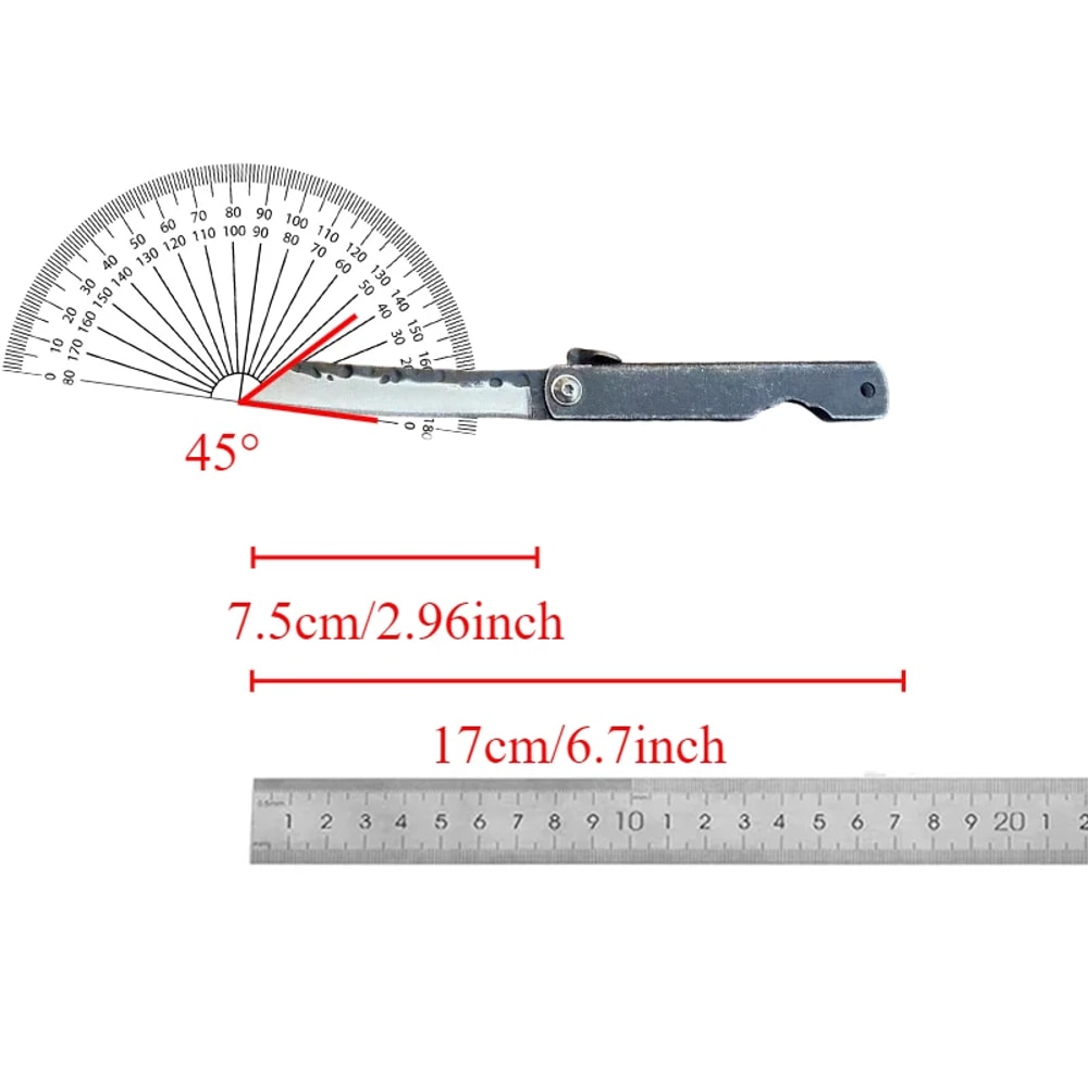 Portable Folding Stainless Steel Pocket Knife for Camping and Outdoor Travel