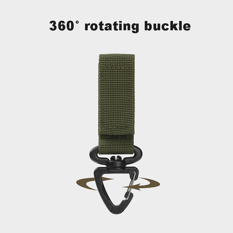 Backpack Clip Tactical Nylon Webbing Hook Buckle For Camping Gear 2