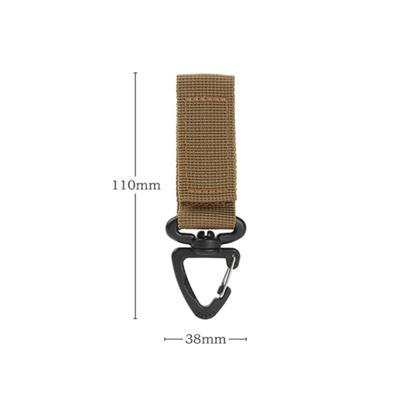 Backpack Clip Tactical Nylon Webbing Hook Buckle For Camping Gear 3