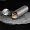 Titanium Waterproof Medicine Bottle and Toothpick Holder Travel Storage Case