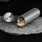 Titanium Waterproof Medicine Bottle and Toothpick Holder Travel Storage Case