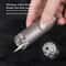 Titanium Waterproof Medicine Bottle and Toothpick Holder Travel Storage Case
