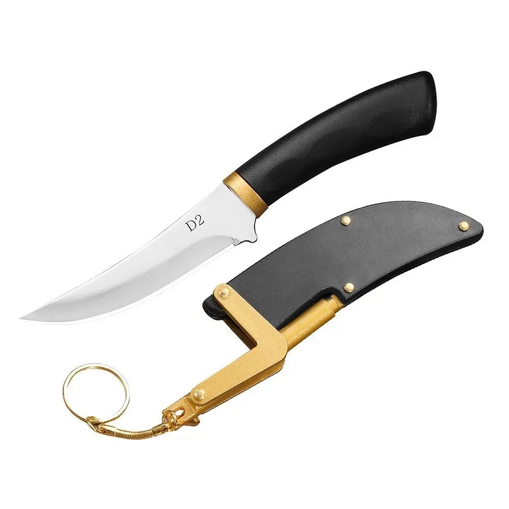 Steel Mini Butcher Knife Portable Cleaver for Meat Fish and Camping Prep