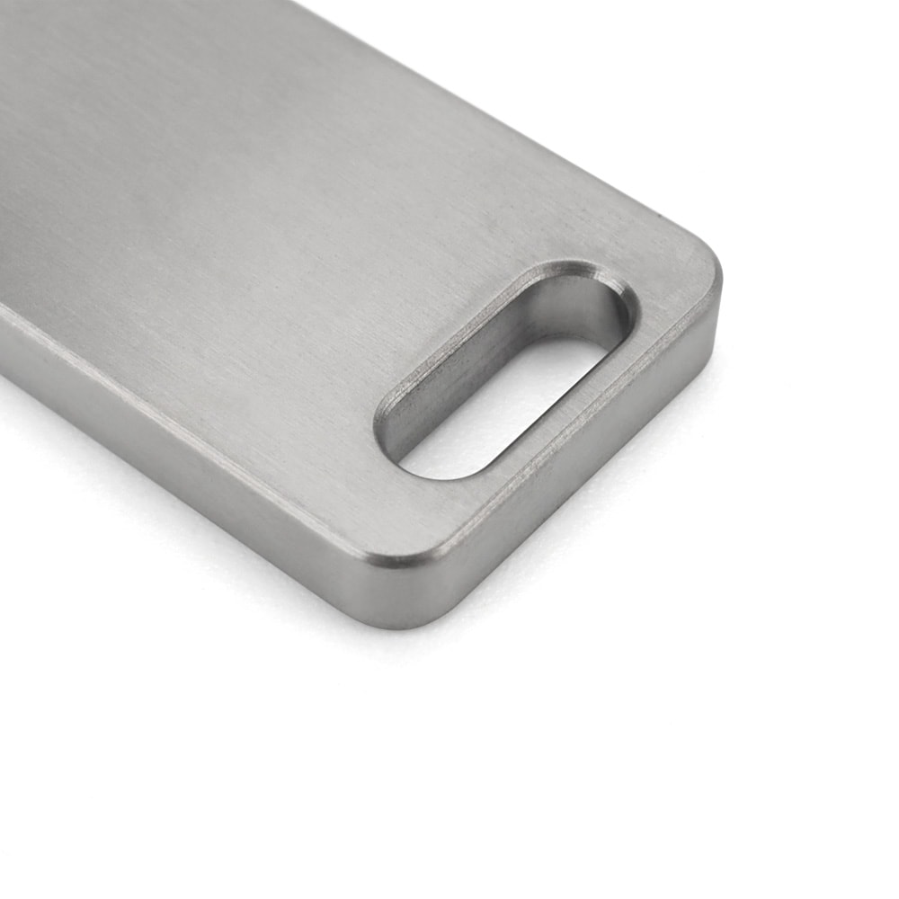 Titanium Keychain Blank Plate Pendant For EDC Outdoor Gear 0