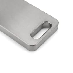 titanium keychain blank plate pendant for edc outdoor gear
