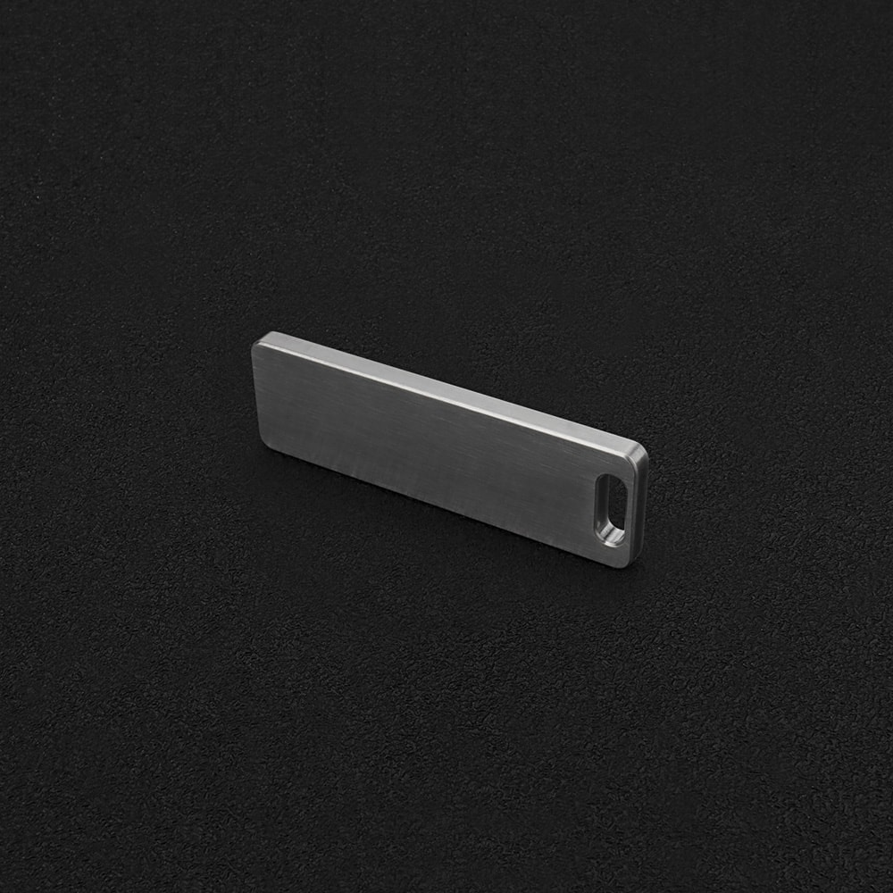 Titanium Keychain Blank Plate Pendant For EDC Outdoor Gear 3