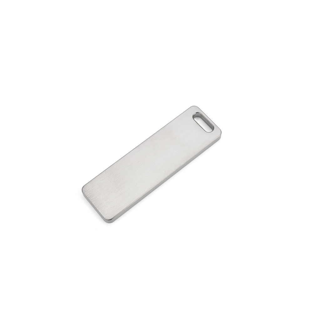 Titanium Keychain Blank Plate Pendant For EDC Outdoor Gear 4
