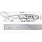 Mini Folding Keychain Pocket Knife Stainless Steel Camping Tool