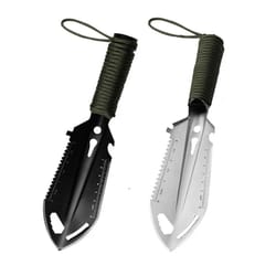 portable camping survival shovel multifunction tactical hand tool