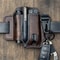 Men S Genuine Leather Belt Phone Case Tool Organizer Pouch 4