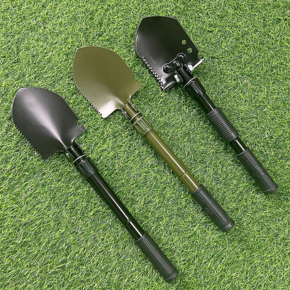 Portable Folding Military Shovel For Camping Gardening And Emergency Use 0