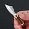 Mini Fixed Blade Keychain Knife Portable Package Opener