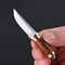 Mini Fixed Blade Keychain Knife Portable Package Opener