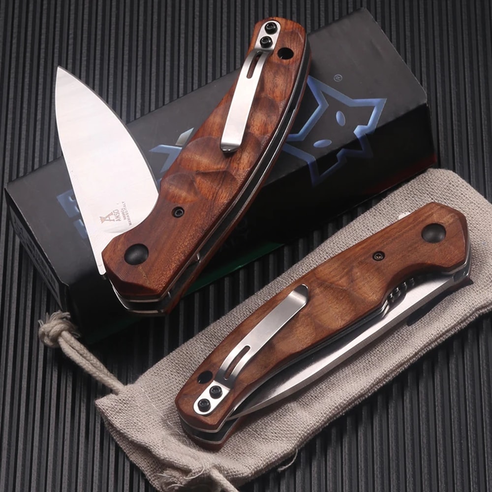 Stainless Steel Outdoor Folding Knife for Camping Cutting