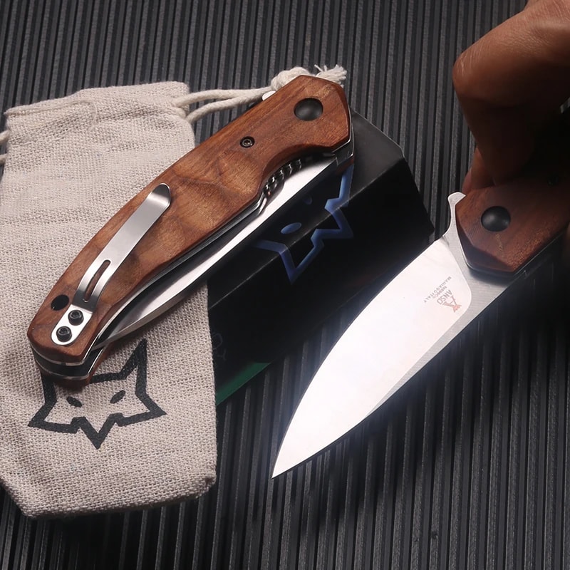 Stainless Steel Outdoor Folding Knife for Camping Cutting