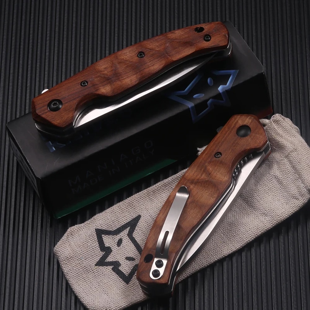 Stainless Steel Outdoor Folding Knife for Camping Cutting