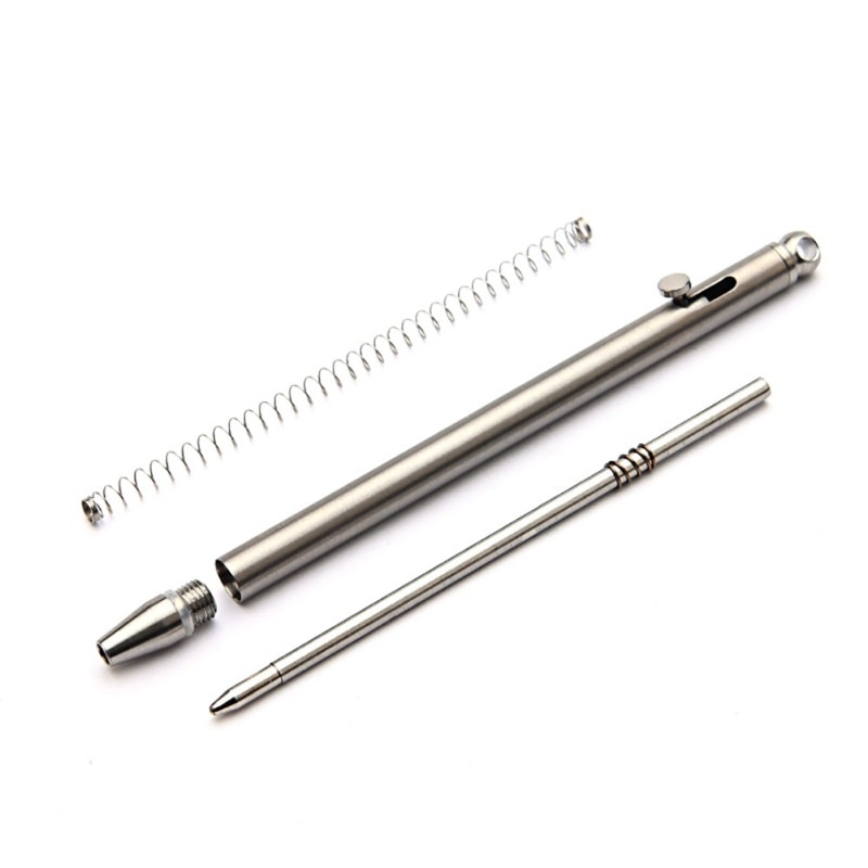 Mini Titanium Pen Portable Pocket Signature Pen