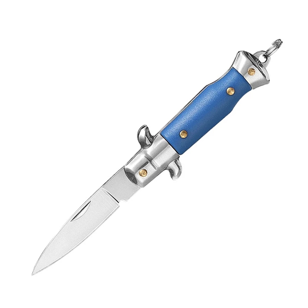 Mini Folding Keychain Knife Portable Pocket Tool For Camping And Daily Tasks 4