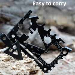 credit card survival tool wallet multi tool for camping and everyday carry