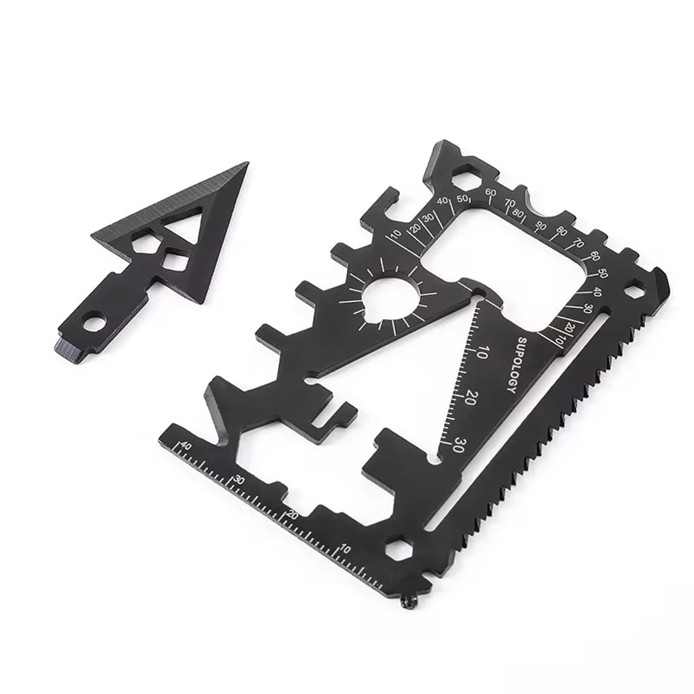 Credit Card Survival Tool Wallet Multi Tool for Camping and Everyday Carry