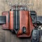 Leather Pouch Multitool Sheath and Flashlight Holder for Belt