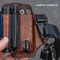 Leather Pouch Multitool Sheath and Flashlight Holder for Belt