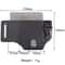 Leather Pouch Multitool Sheath and Flashlight Holder for Belt