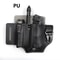 Leather Pouch Multitool Sheath and Flashlight Holder for Belt