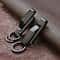 Stainless Steel Tactical Key Ring Belt Clip Quick Release Key Holder