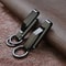Stainless Steel Tactical Key Ring Belt Clip Quick Release Key Holder