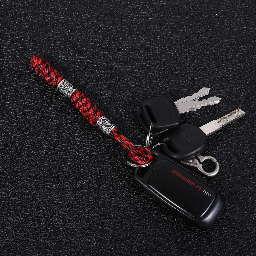Viking Rune Paracord Keychain Knife Lanyard For Gear 1