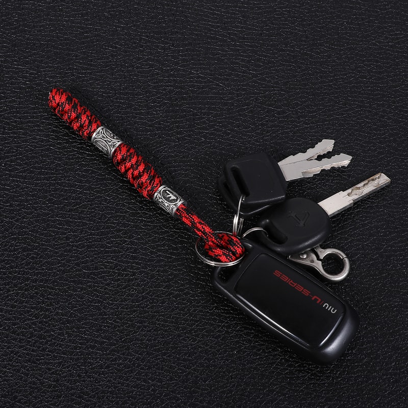 Viking Rune Paracord Keychain Knife Lanyard For Gear 1