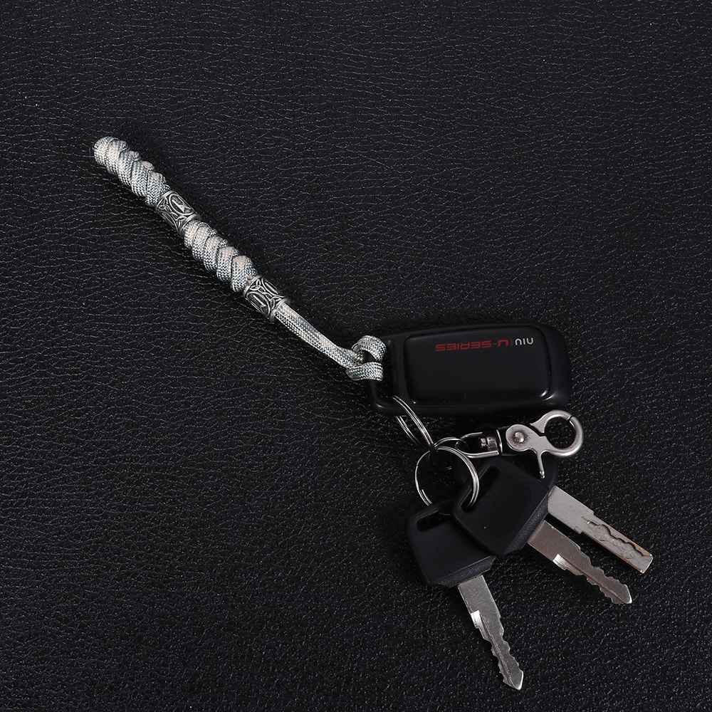 Viking Rune Paracord Keychain Knife Lanyard For Gear 2
