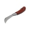 Folding Grafting Knife with Rosewood Handle for Gardening, Mushroom Foraging and Camping