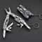 Mini Keychain Multitool Pliers Stainless Steel Camping Pocket Tool 1