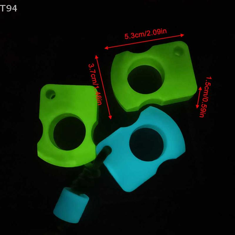 Luminous Keychain Tool Survival Ring Pendant for Outdoor Carry