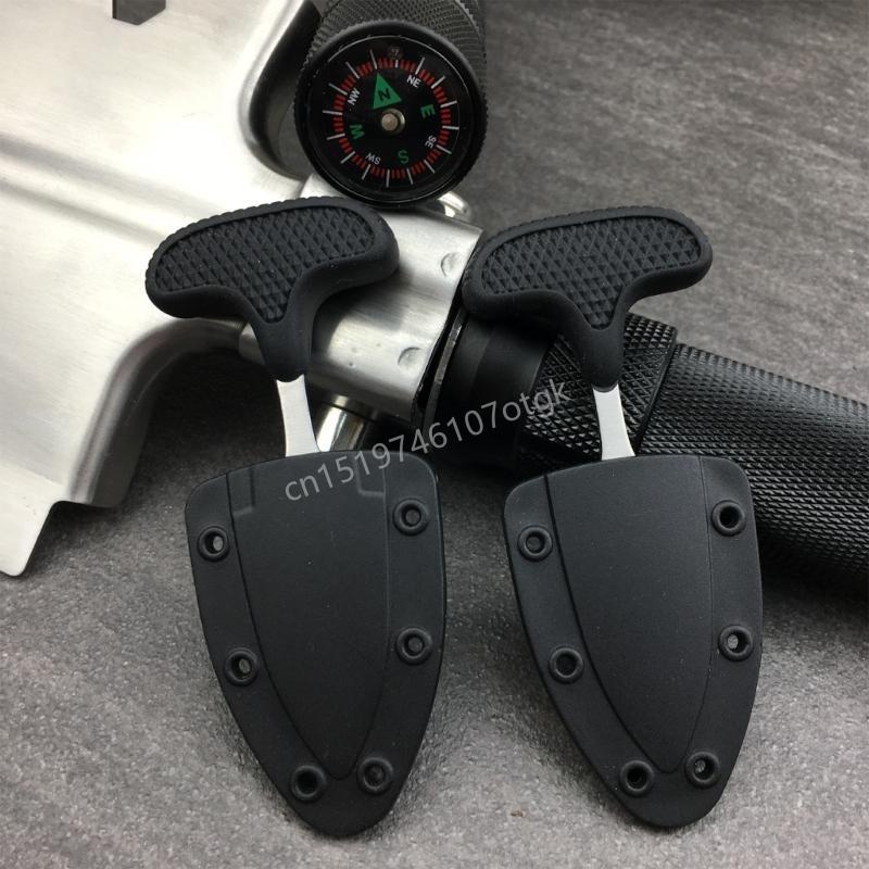 Lightweight Camping Knife with Rope Cutter for Outdoor Emergency Prep
