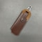 Leather Folding Knife Sheath with Belt Loop and Flashlight Holder