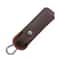 Leather Folding Knife Sheath with Belt Loop and Flashlight Holder