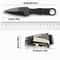 Mini Pocket Cutter With Sheath Stainless Steel Portable Box Opener