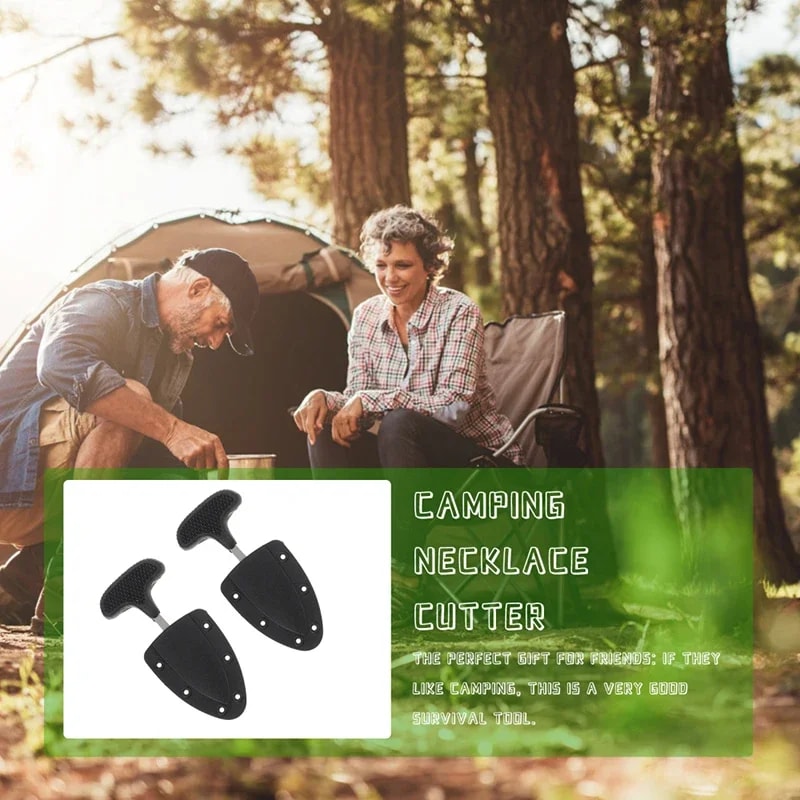 Wearable Necklace Cutter Portable Camping Multitool 1