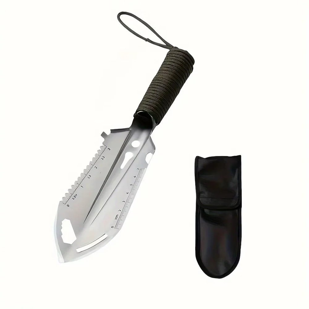 Portable Camping Survival Shovel Stainless Steel Outdoor Multitool