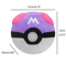 Poke Ball Plush Backpack Pendant Set for Kids and Anime Fans