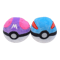 Poke Ball Plush Backpack Pendant Set for Kids and Anime Fans